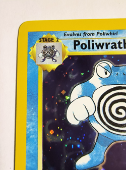 Pokemon Card - Poliwrath Holo Rare Base Set 2 15/130 NM - Image 3