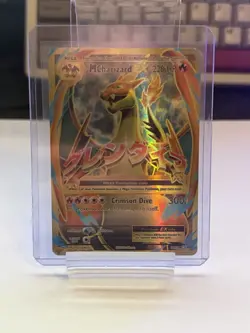 Pokemon TCG Mega-Charizard-EX XY Evolutions Holo Full Art Card 101/108 - Image 1