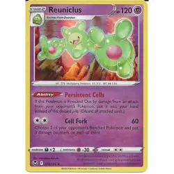 078/195 Reuniclus : Rare Holo Card : Pokemon TCG Silver Tempest - Image 1