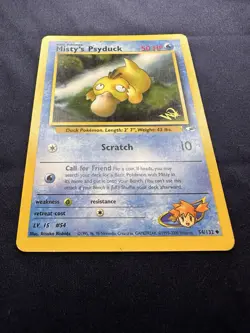 Misty's Psyduck - 54/132 - Pokemon (W) Wizard World Promo Card MP FREE SHIP B - Image 3