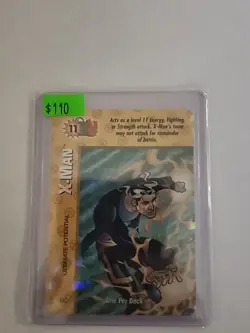 1995 Marvel Overpower Ccg X-man Special Card Ultimate Potential - Image 1