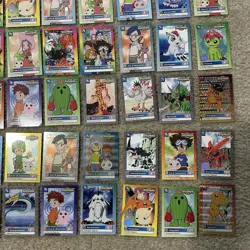 79 Cards: 1999 Upper Deck and Bandai Base Set Digimon Card Lot - Image 4