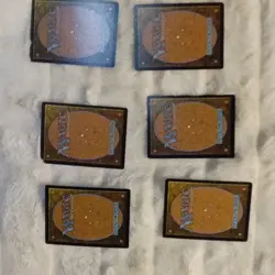 Magic: The Gathering Wizards 6 Card Lot Valiant Endeavor Sacred Foundry - Image 2