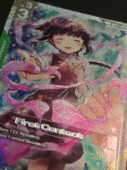 First Contact - Gundam Card Game, GD01-107 SP U+ Holo - Image 2