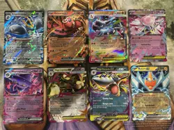 Pokemon Phantasmal Flames ex Double Rare Full Set of 8 Cards English - NM/M 🔥 - Image 1
