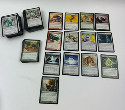 Magic The Gathering Mirrodin Card Lot 13 Rares, 45 Uncommons, 197 Commons NM - Image 1