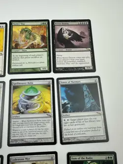 Magic The Gathering Mirrodin Card Lot 13 Rares, 45 Uncommons, 197 Commons NM - Image 4
