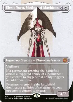 MTG Magic 1 x Elesh Norn Mother of Machines #416 x 1 - ONE Concept Praetor [2/2] - Image 1