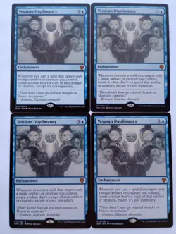 MTG - 4x Vesuvan Duplimancy - Dominaria United - NM - Image 1