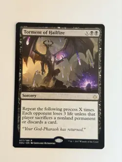 Torment of hailfire - English - MTG HOU - Image 1