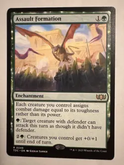 x1 Assault Formation R MTG Commander: Tarkir: Dragonstorm M/NM, English - Image 1