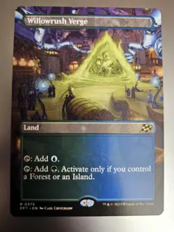 Magic the Gathering #375 Willowrush Verge - Image 1