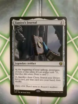 MTG Tamiyo's Journal 0272 Innistrad Remastered NM Rare Regular - Image 1