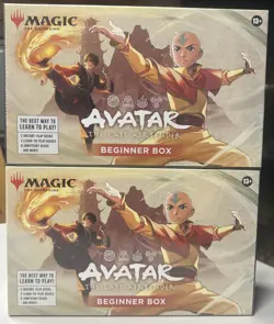 2 Magic The Gathering Avatar The Last Airbender Beginner Box Lot - Image 1