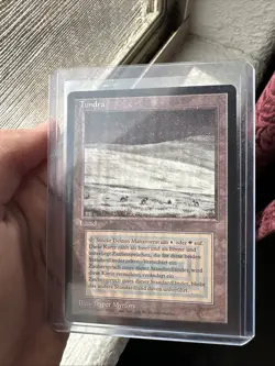 Tundra X1 Mtg German Black Border Revised Nm FBB - Image 4