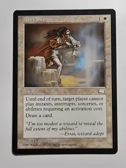 MTG Magic the Gathering English Abeyance 1997 Weatherlight LP - Image 1