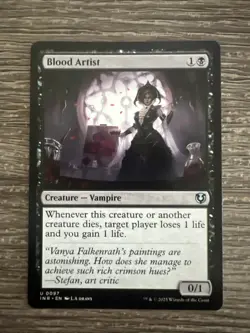 Blood Artist Commander: Duskmourn: House of Horror Regular - Image 1