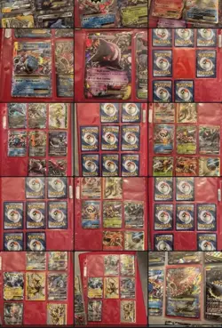 Pokemon Modern Collection Binder EX/Full Art/Gx/Mega/Holo Cards - Image 1