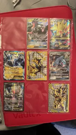 Pokemon Modern Collection Binder EX/Full Art/Gx/Mega/Holo Cards - Image 2