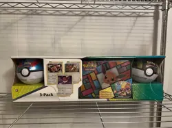 Costco EXCLUSIVE POKEMON EEVEELUTION TREASURE CHEST + 2 POKE BALL TINS BOOSTER - Image 1