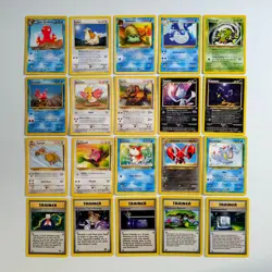 20x Pokemon Karten WOTC Sammlung gemischt div. Set TCG non Holo /W22 - Image 2
