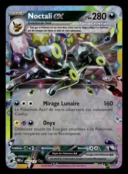 Carte Pokemon NOCTALI 060/131 EX EV8.5 Evolutions Prismatiques PRE FR NEUF - Image 1