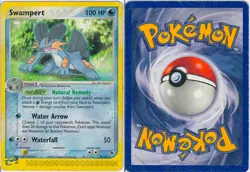 2003 Pokemon EX Ruby & Sapphire Swampert #23 Rare [MP] - Image 1