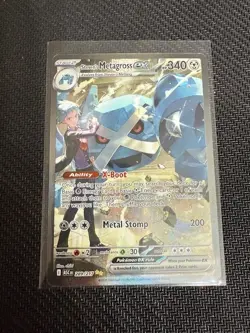 Pokemon Ascended Heroes Steven’s Metagross ex 289/217 Special Illustration Rare - Image 1