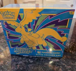 Pokemon TCG Ascended Heroes Pokemon Center Exclusive Elite Trainer Box ETB - Image 1
