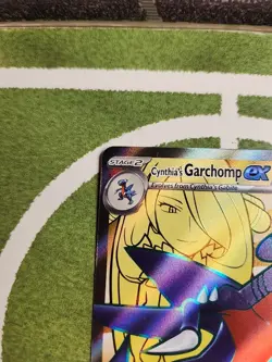 Pokemon TCG Cynthia's Garchomp EX 215/182 Destined Rivals Ultra Rare NM - Image 5