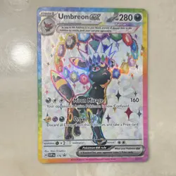 Pokemon Umbreon EX SVP176 Sv: Scarlet & Violet Promo Full Art Holo 280 HP - Image 1