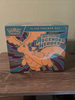 POKEMON TCG ASCENDED HEROES ELITE TRAINER BOX ETB FACTORY SEALED IN HAND NEW - Image 1