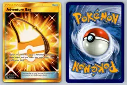 Adventure Bag - Lost Thunder - Secret Rare - 228/214 - Pokemon - NM - Image 1