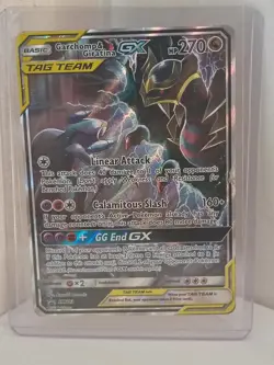 Garchomp & Giratina GX Full Art Ultra Rare Pokemon Hp Damaged - Image 1