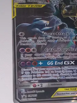 Garchomp & Giratina GX Full Art Ultra Rare Pokemon Hp Damaged - Image 3