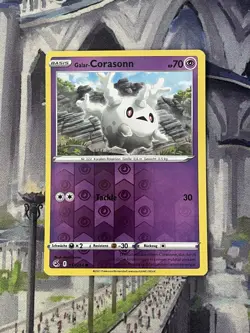 Galar-Corasonn 117/264 REVERSE HOLO Fusions Angriff Pokemon Karte Deutsch - Image 1