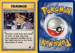 Imposter Oak's Revenge 76/82 Uncommon Team Rocket Pokemon LP - Image 3
