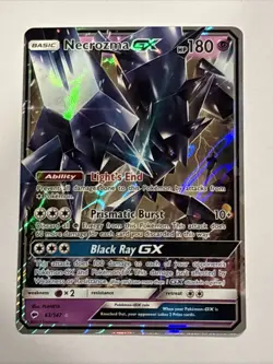 Necrozma GX 63/147 Sm-Burning Shadows Holo Pokemon TCG NM - Image 1