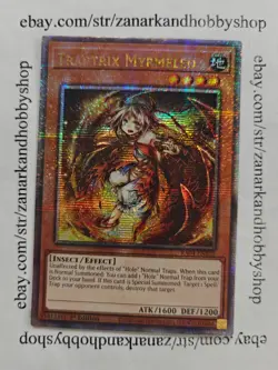 YuGiOh Traptrix Myrmeleo RA04-EN210 Quarter Century Secret Rare - Image 1
