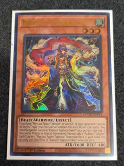 Radiant Typhoon Swen DOOD-EN014 - Ultra Rare 1st Edition Mint/ NM YuGiOh - Image 1