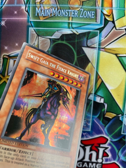 Swift Gaia the Fierce Knight - CT1-EN004 - Super Rare (Misprint) VLP - Image 4