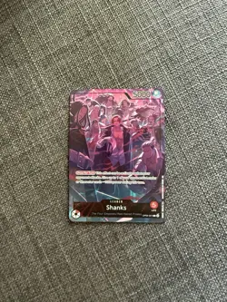 One Piece TCG Shanks Leader OP09-001 English - 2nd anniversary - Image 1