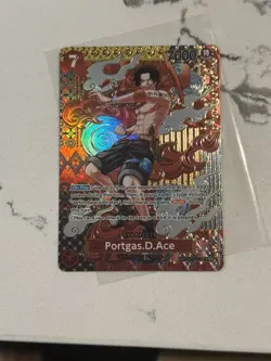 One Piece OP02-013 Portgas.D.Ace (SP) SR - Two Legends (OP08) OP02013 - Image 1