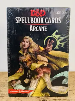 D&D Spellbook Cards: Arcane Deck (257 Cards) Dungeons & Dragons, New - Image 1