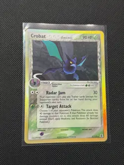 Crobat Delta Species Reverse Holo Card 2/113 Rare *NEAR MINT* - Image 1