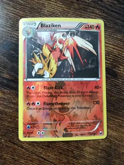 Blaziken 17/108 Dark Explorers Reverse Holo Pokemon Card - Image 2