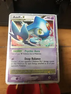 Pokemon Azelf LV.X Legends Awakened 140/146 Ultra Rare Holo Card - MP - Image 1