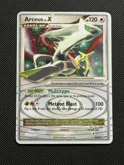 Arceus LV. X 95/99 LEVEL-UP Holo Rare Pokemon Card 2009 LP 💎 - Image 1