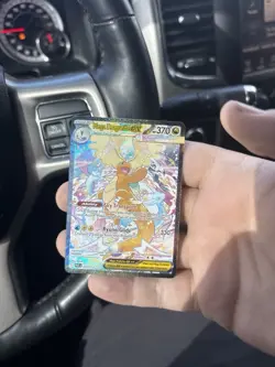 Mega Dragonite EX Pokemon TCG 370HP Full Art Holo Card 290/217 EX English - Image 1