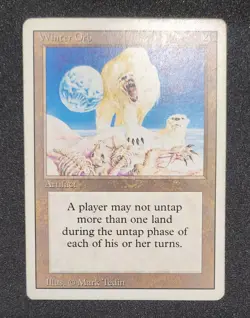 Magic the Gathering Winter Orb Revised Edition Rare Regular - Image 1